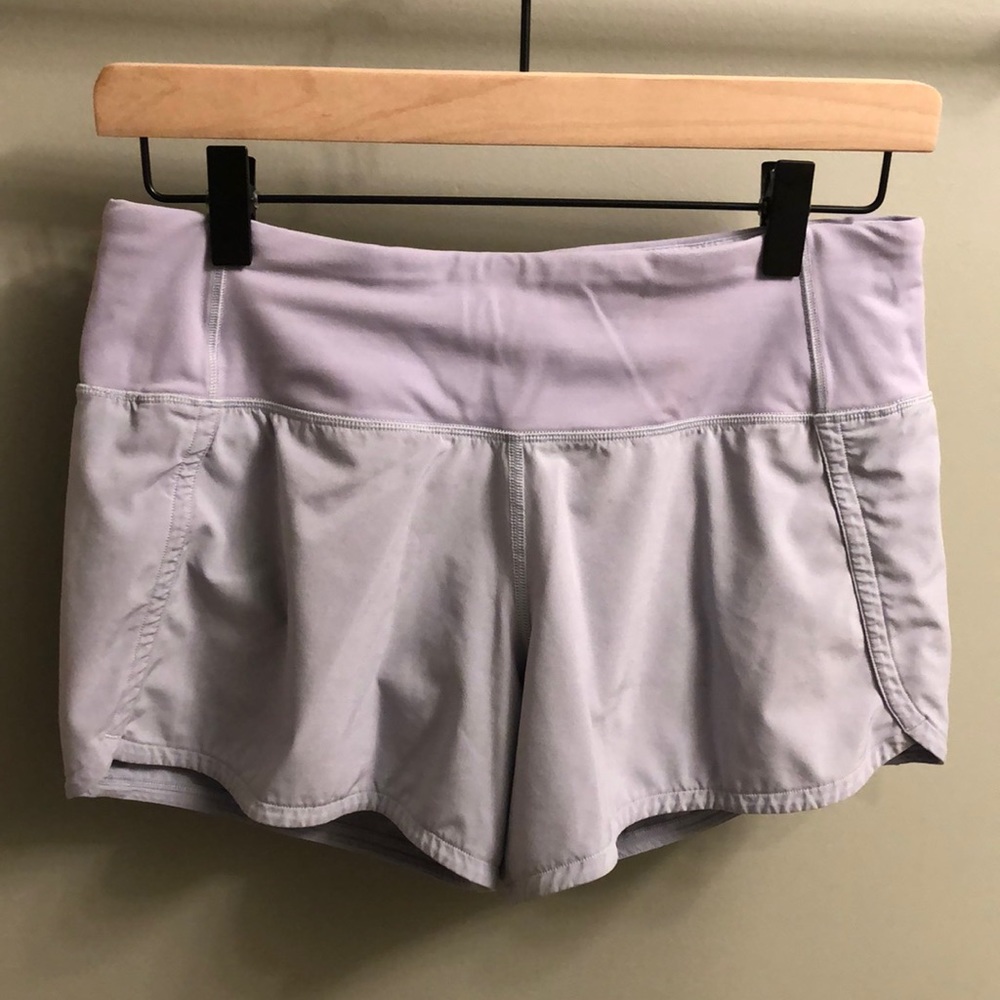 Lululemon Light Purple Size 4 Shorts